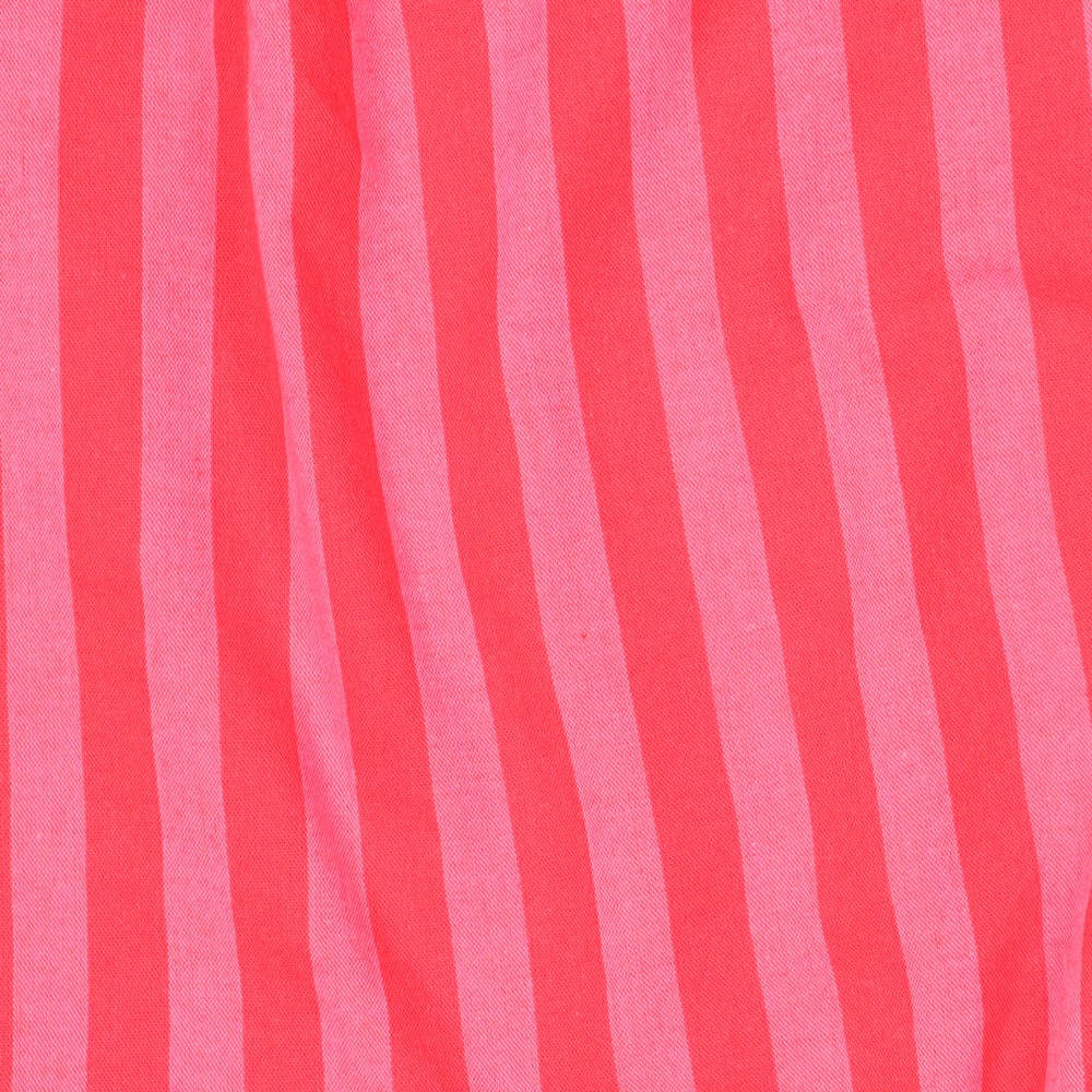 Pink Yarn Dyed Cotton Stripe