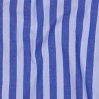 Blue Yarn Dyed Cotton Stripe