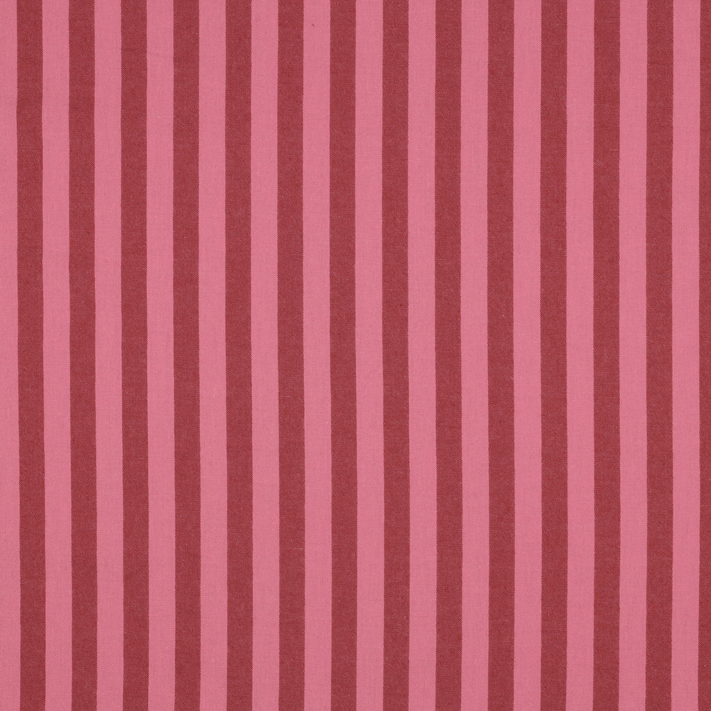 Pink & Mauve Yarn Dyed Cotton Stripe