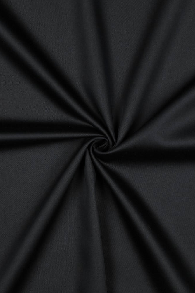 Cotton Satin | Black