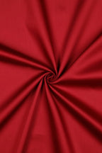 Cotton Satin | Dark Red