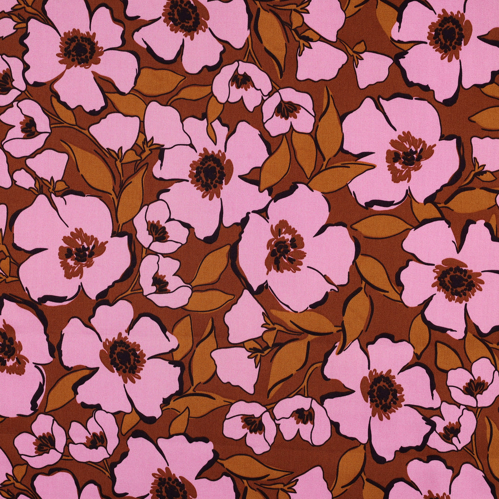 Cotton Satin | Caramel
