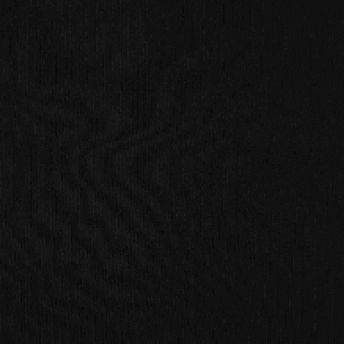 Black Organic Cotton Jersey