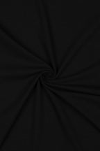 Black Organic Cotton Jersey