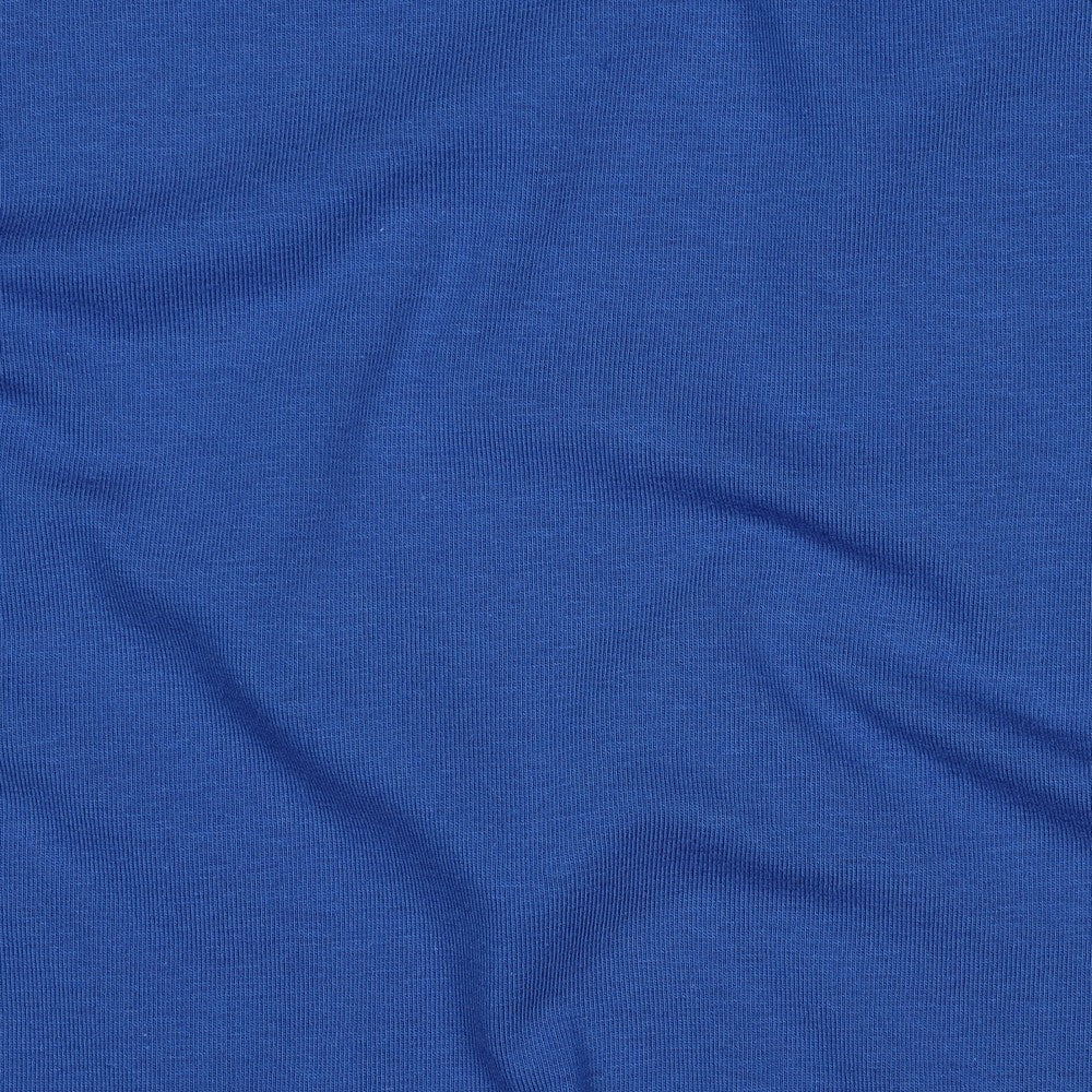Cobalt Organic Cotton Jersey