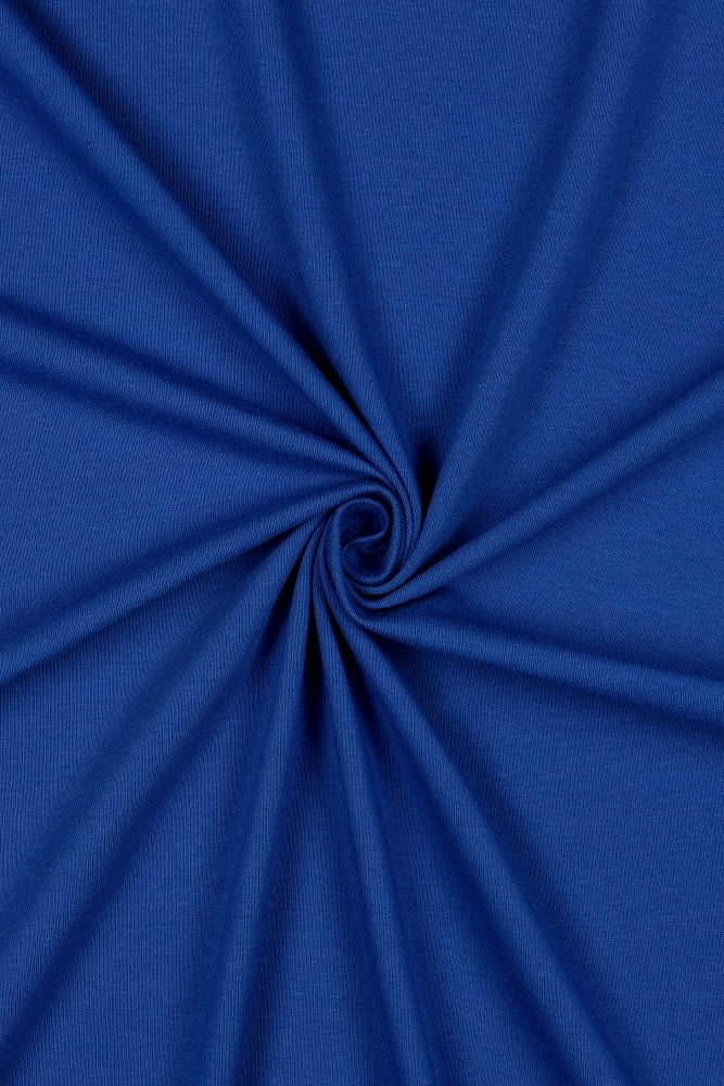 Cobalt Organic Cotton Jersey