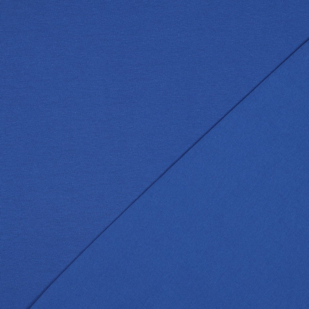 Cobalt Organic Cotton Jersey