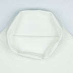 Ecru Organic Cotton Rib