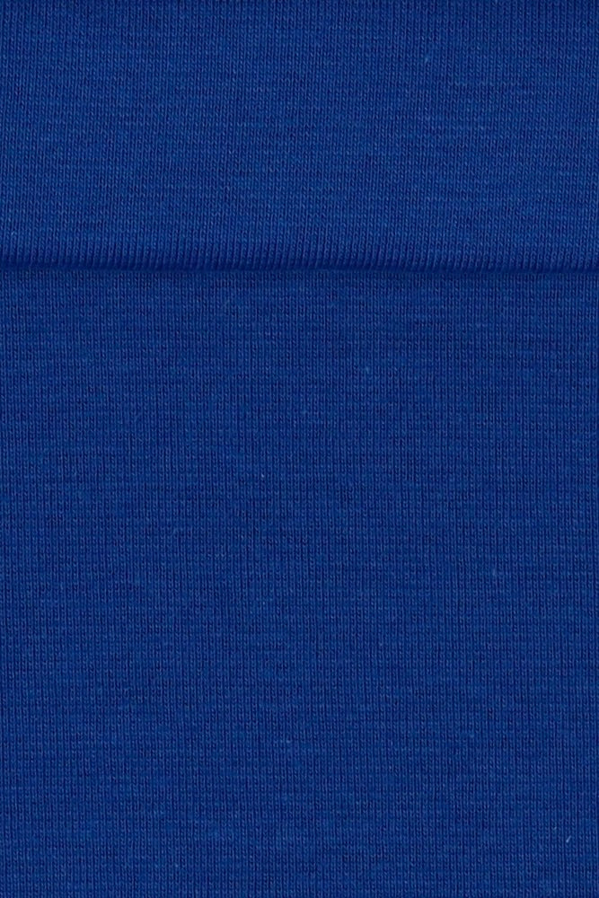 Cobalt Organic Cotton Rib