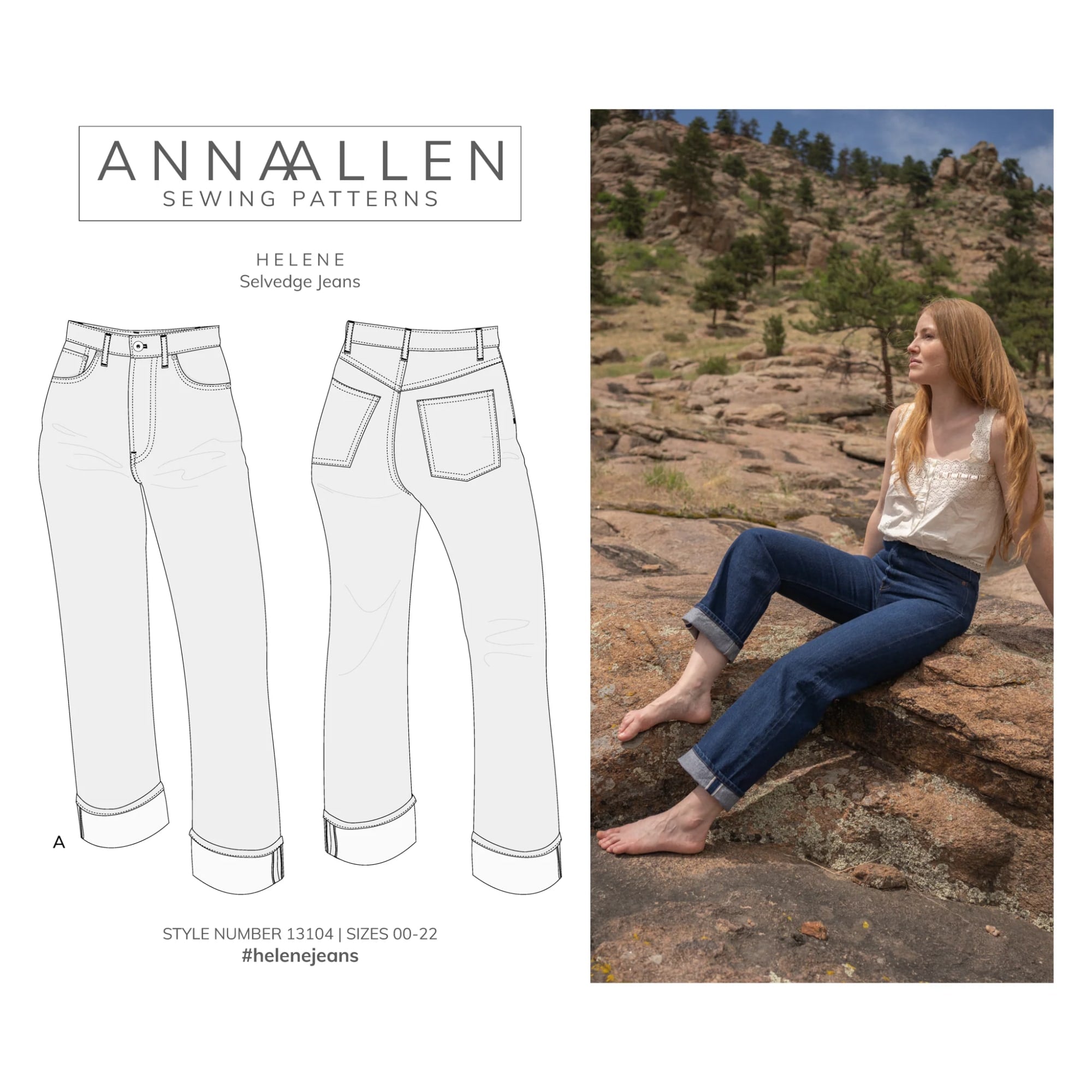 Helene Selvedge Jeans