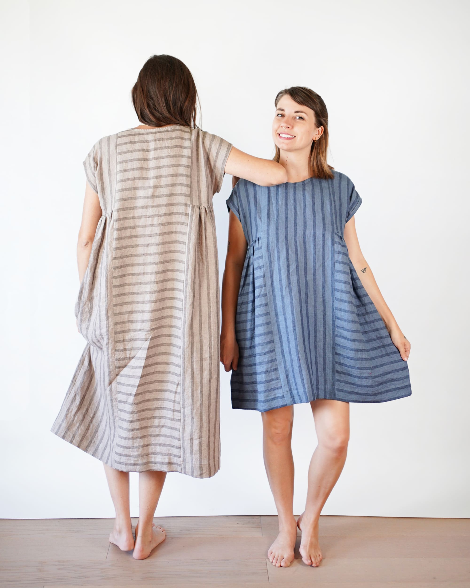 Collage Gather Dress