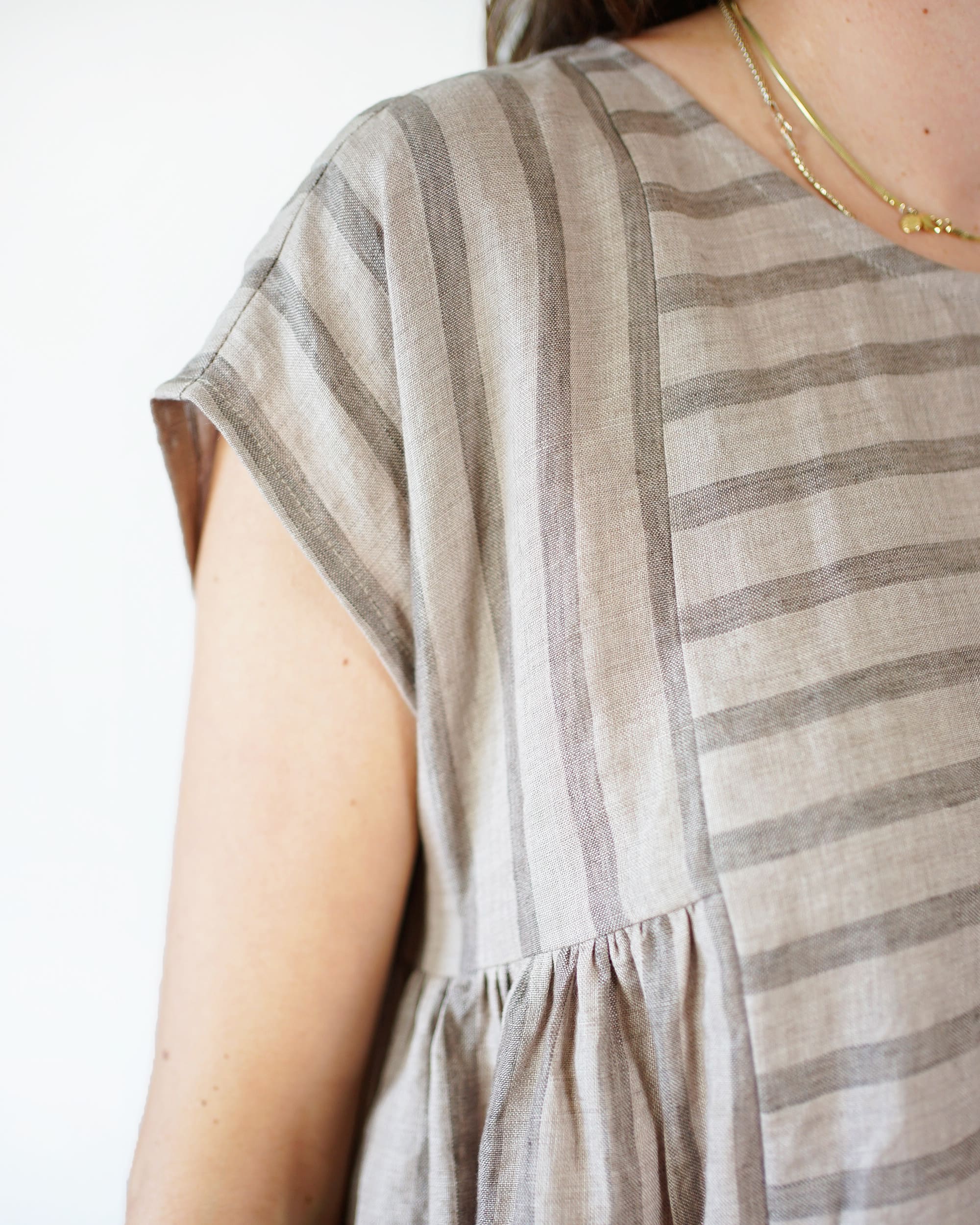Collage Gather Dress