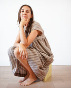 Collage Gather Dress