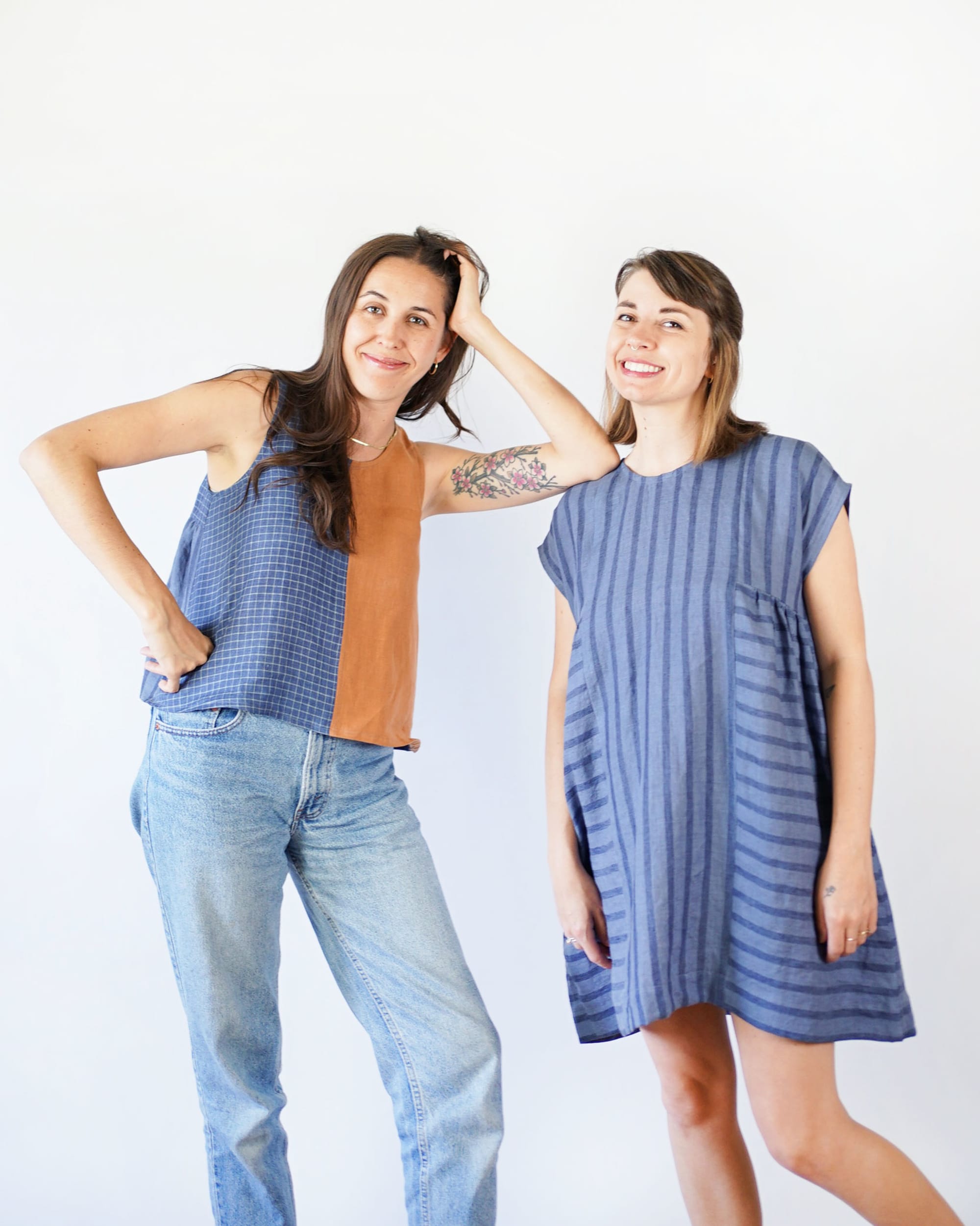 Peplum Split Tank