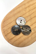 Black Mother of Pearl Button | 20mm