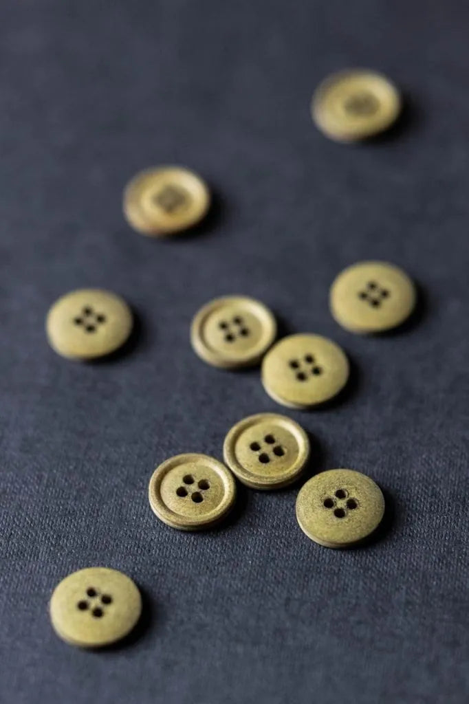 Pine Cotton Button | 15mm