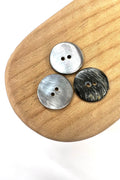 Black Mother of Pearl Button | 22.5mm