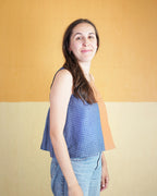 Peplum Split Tank