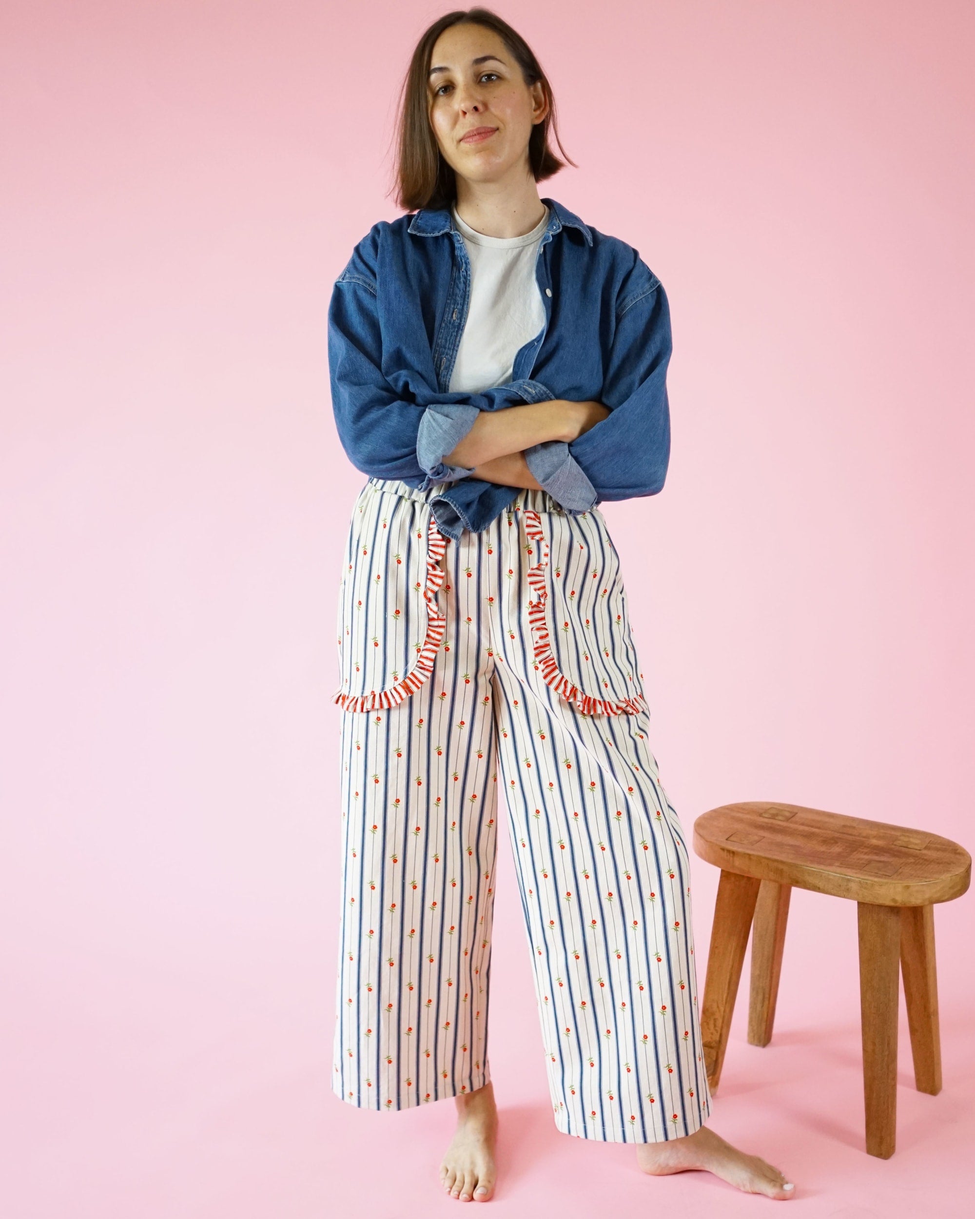 Apron Pocket Pants