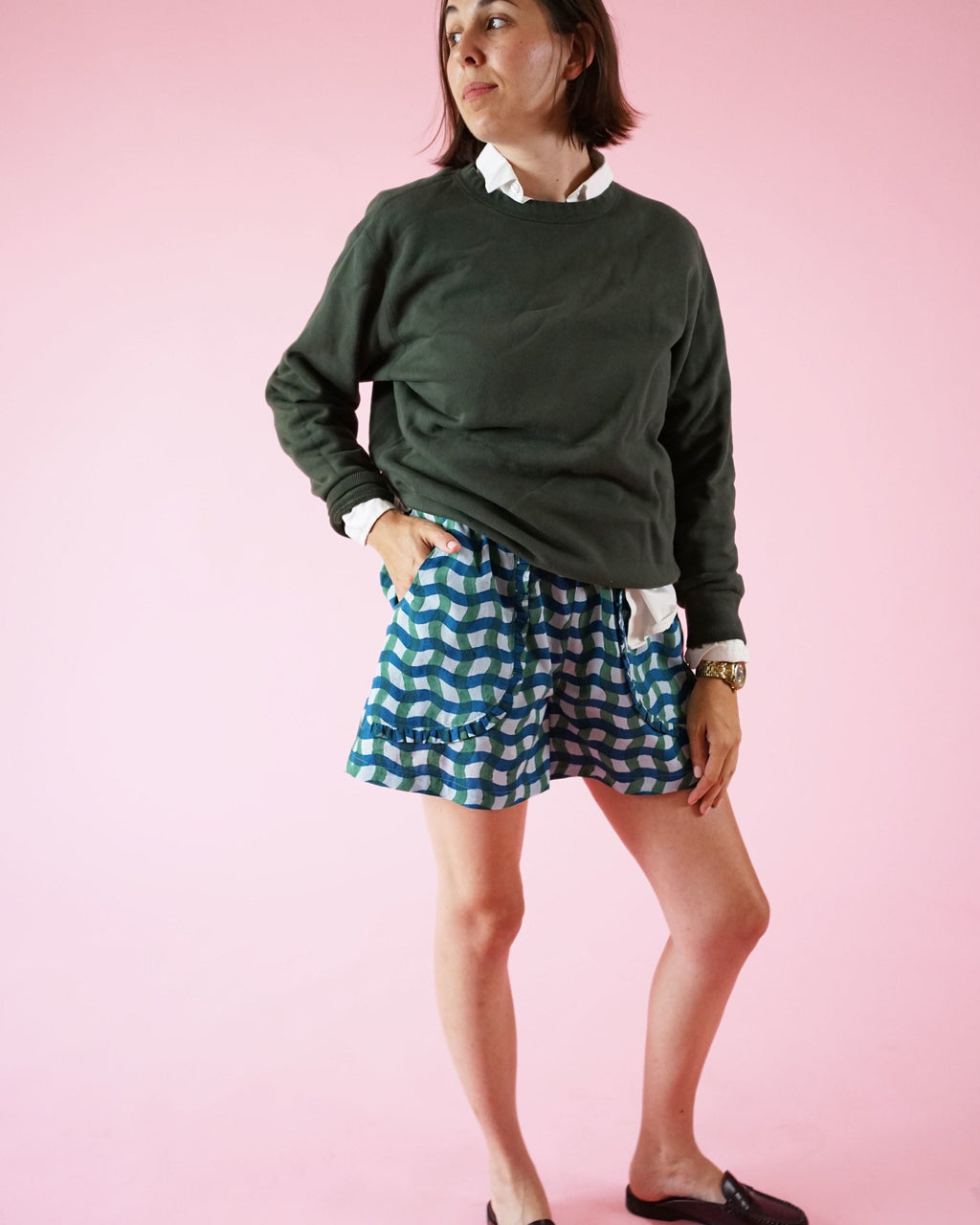 Apron Pocket Pants