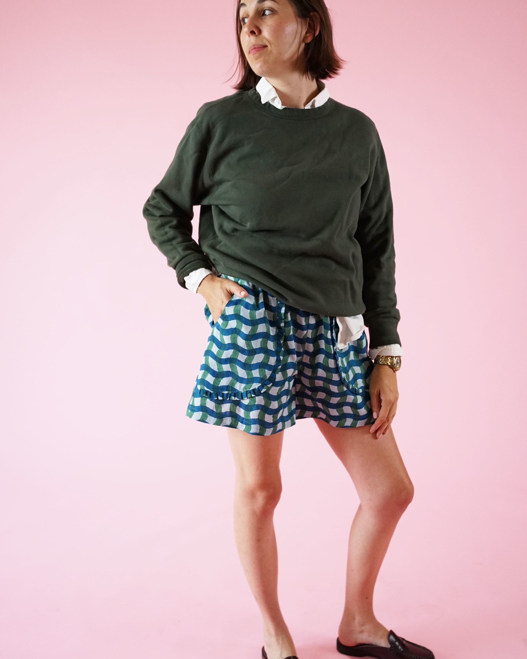 Apron Pocket Pants