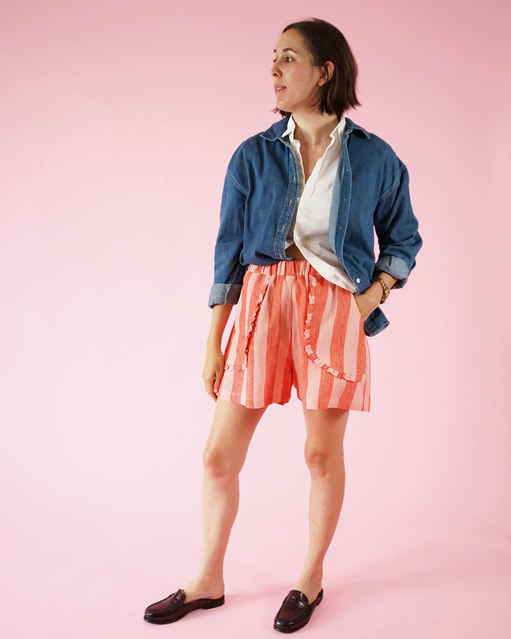 Apron Pocket Pants