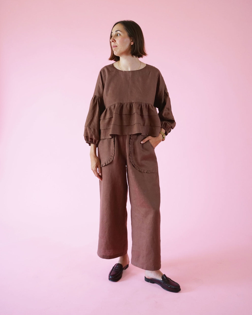 Apron Pocket Pants