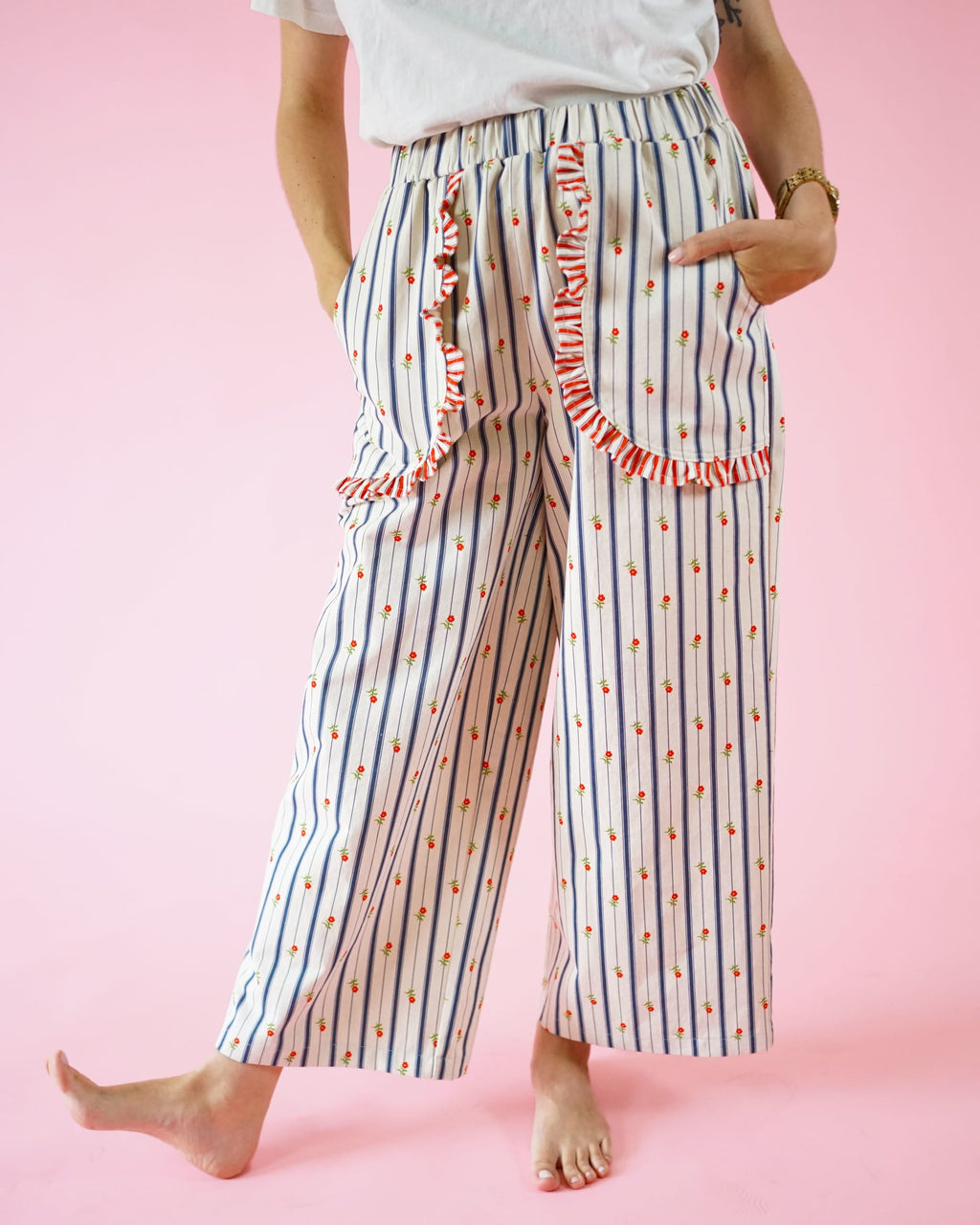 Apron Pocket Pants