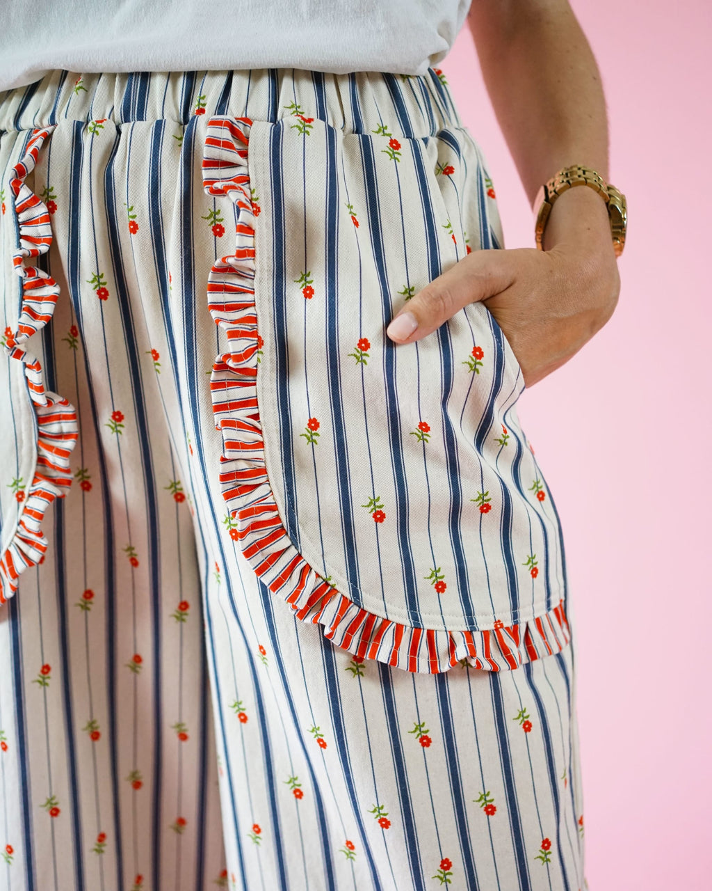 Apron Pocket Pants