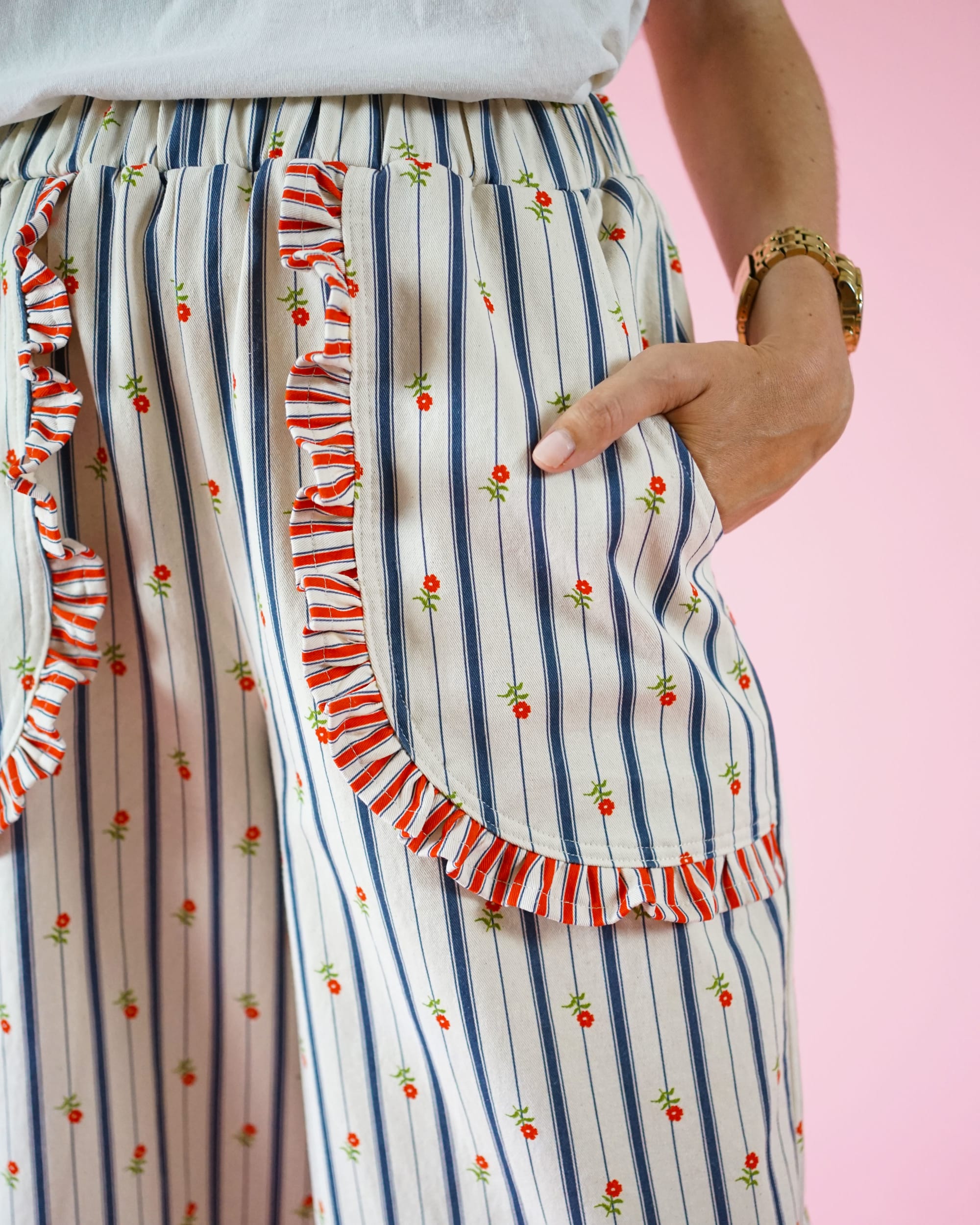 Apron Pocket Pants