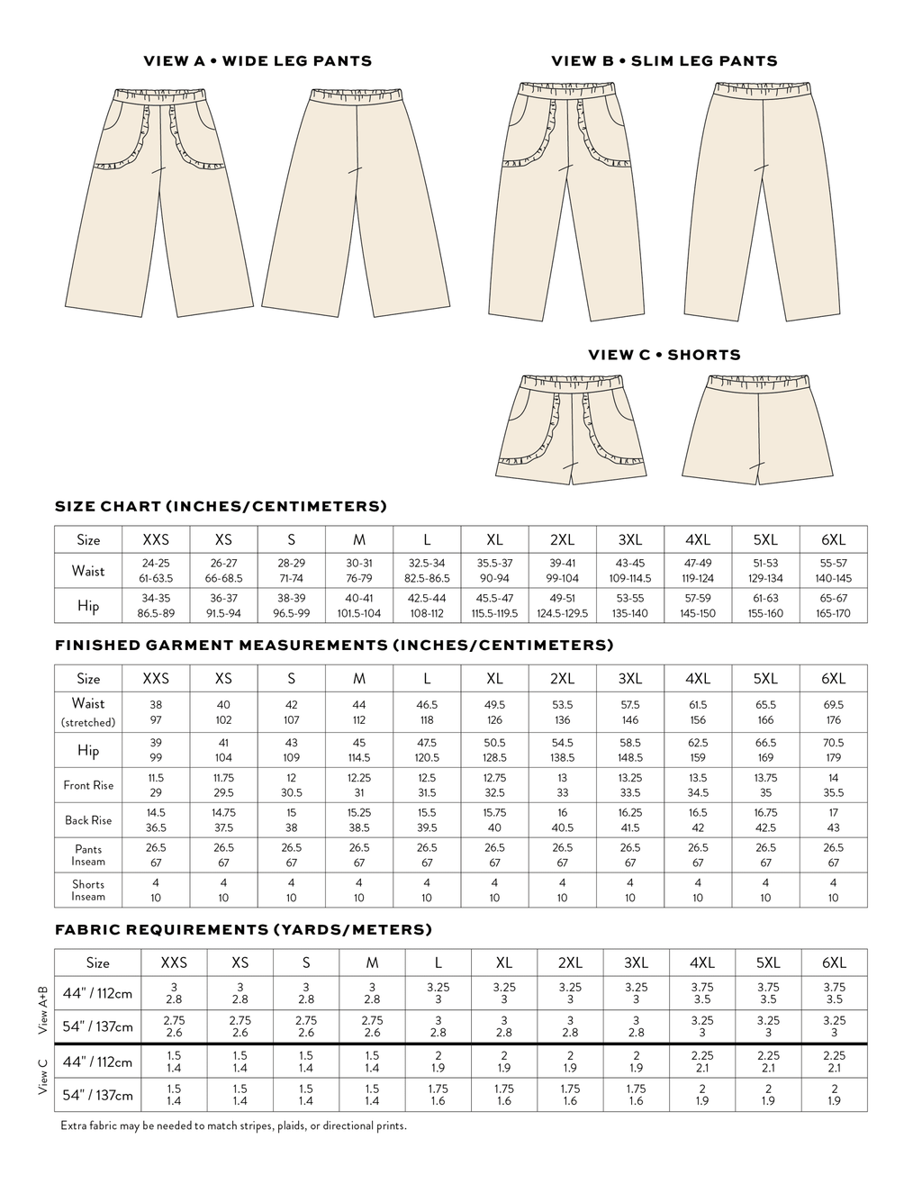 Apron Pocket Pants