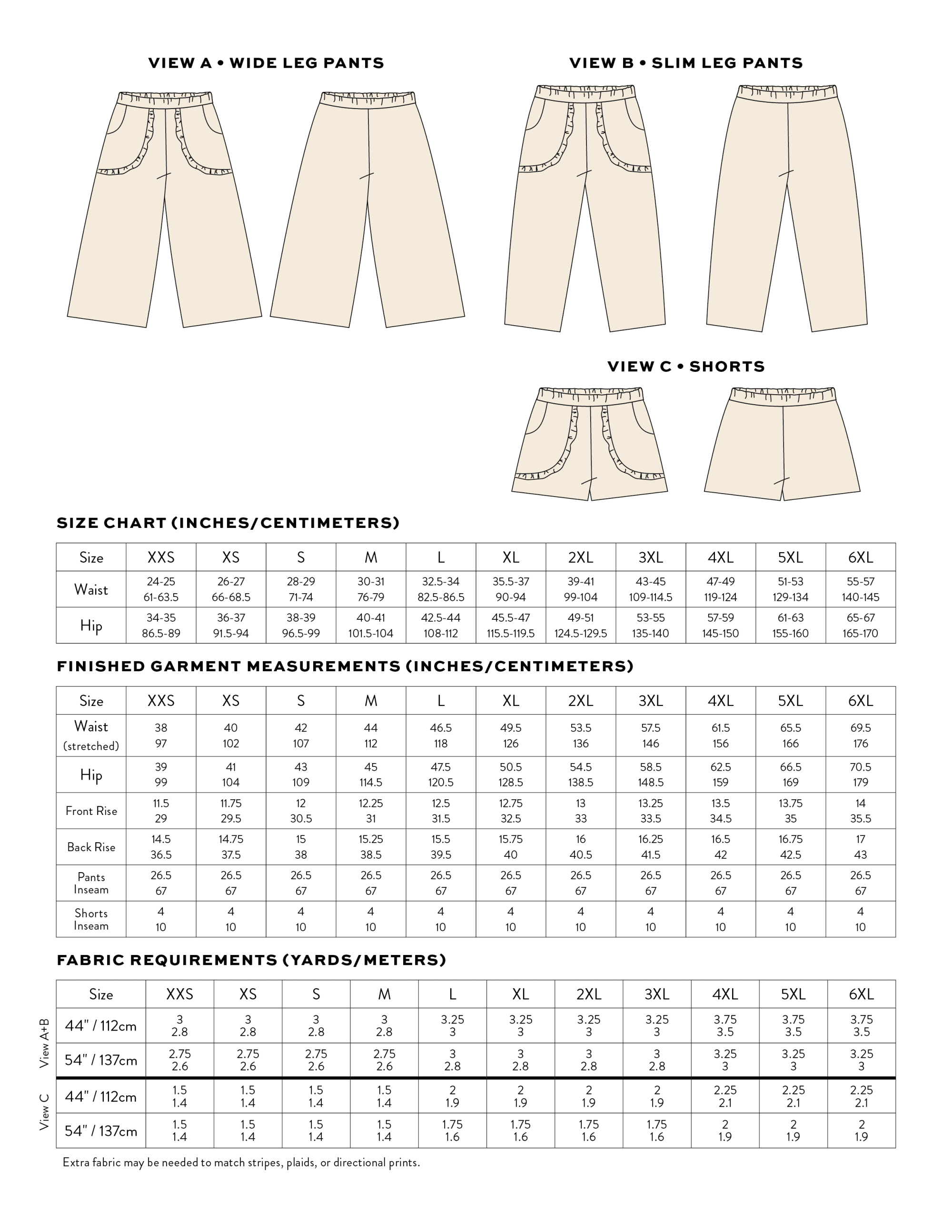 Apron Pocket Pants