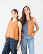 Peplum Split Tank