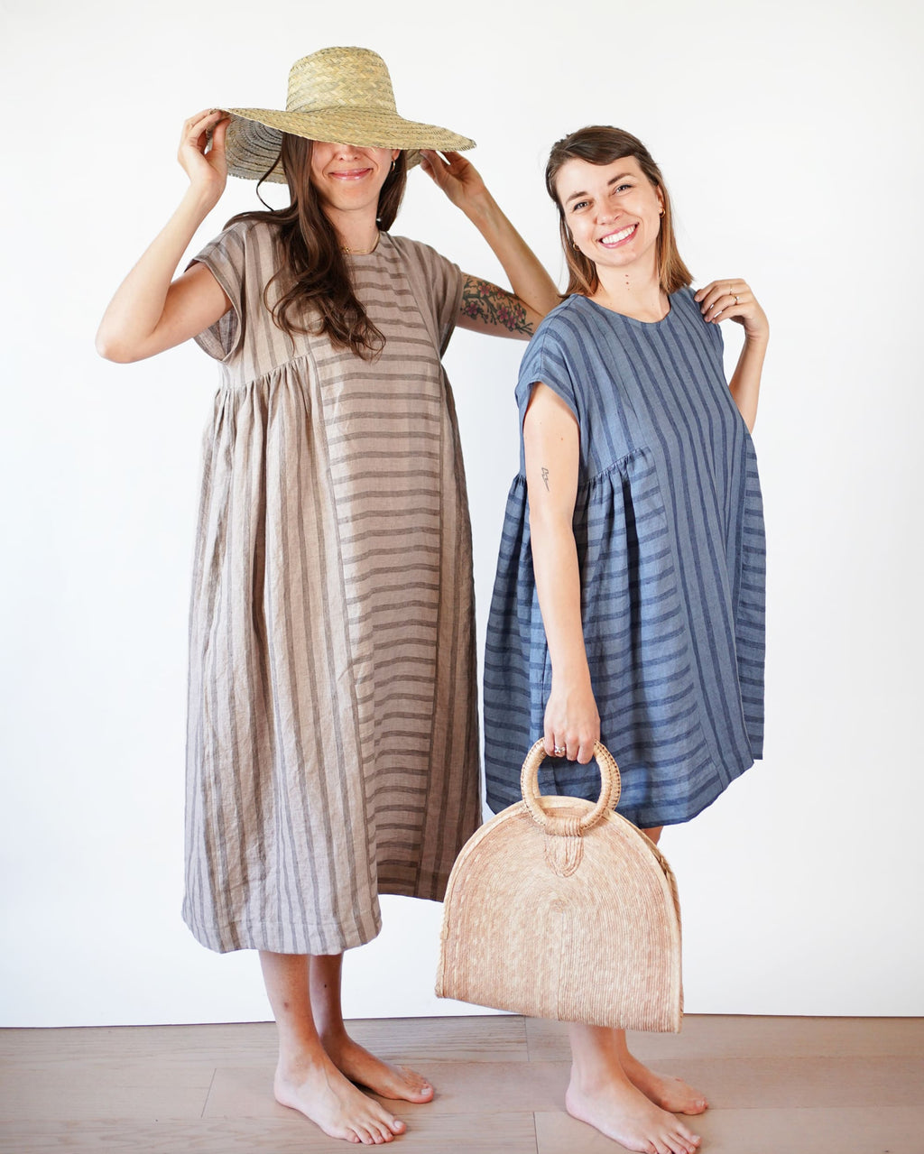 Collage Gather Dress