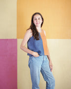 Peplum Split Tank