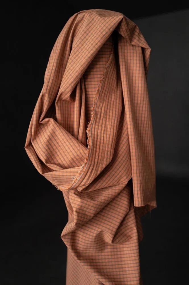 Dusky Daya Organic Cotton/Linen Check