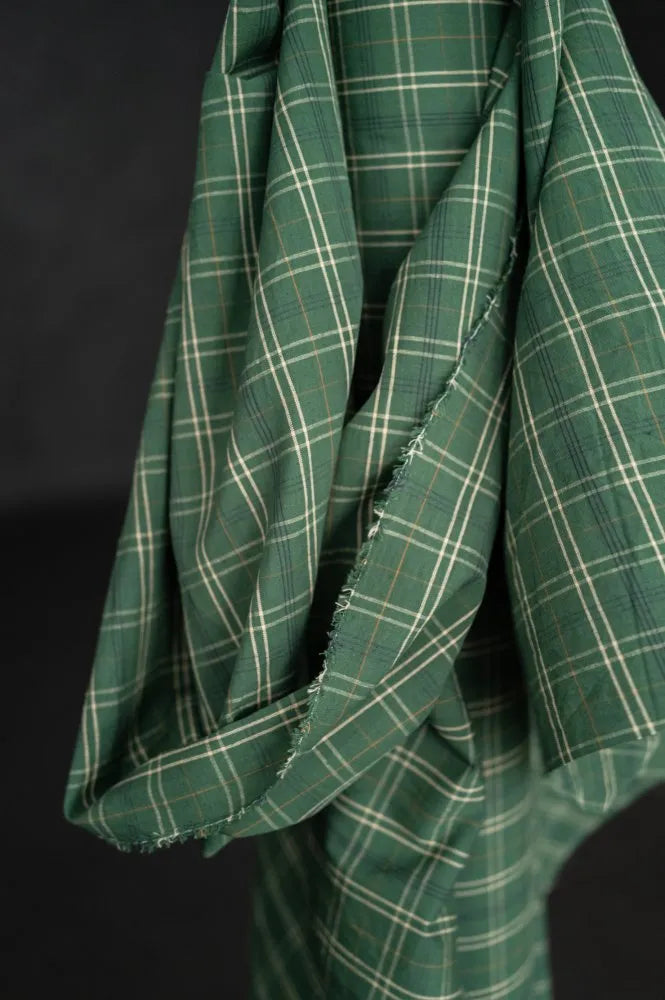 Hispi Organic Cotton/Linen Check