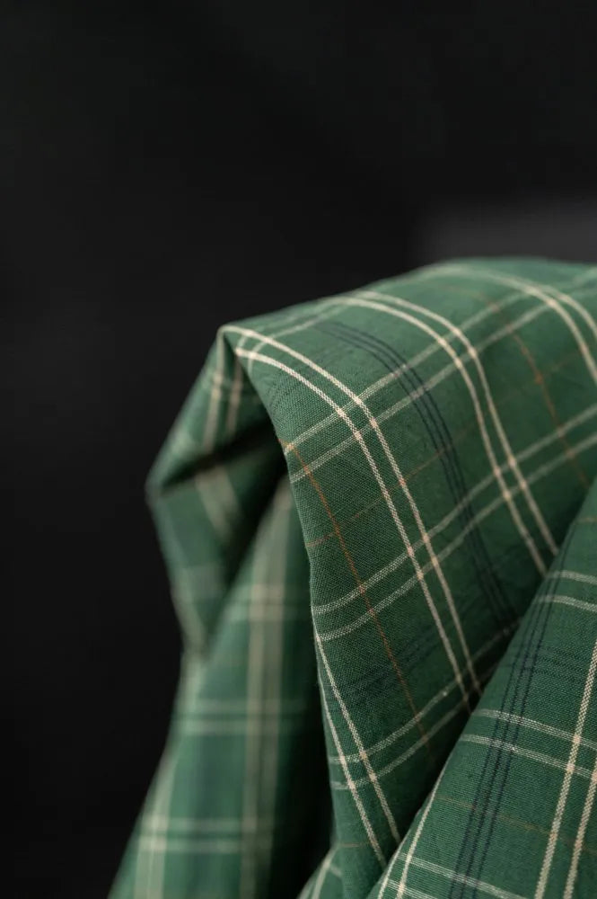 Hispi Organic Cotton/Linen Check