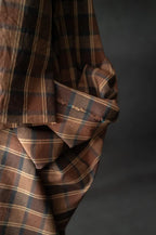 Mallion Organic Cotton/Linen Check