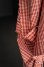Sorbet Melt Organic Cotton/Linen Check