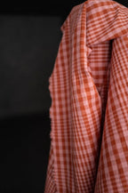 Sorbet Melt Organic Cotton/Linen Check