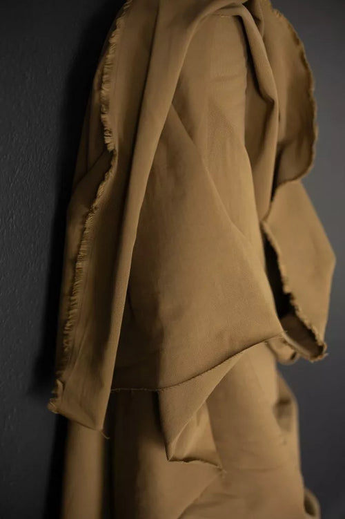 8oz Monty Tan Organic Sanded Twill