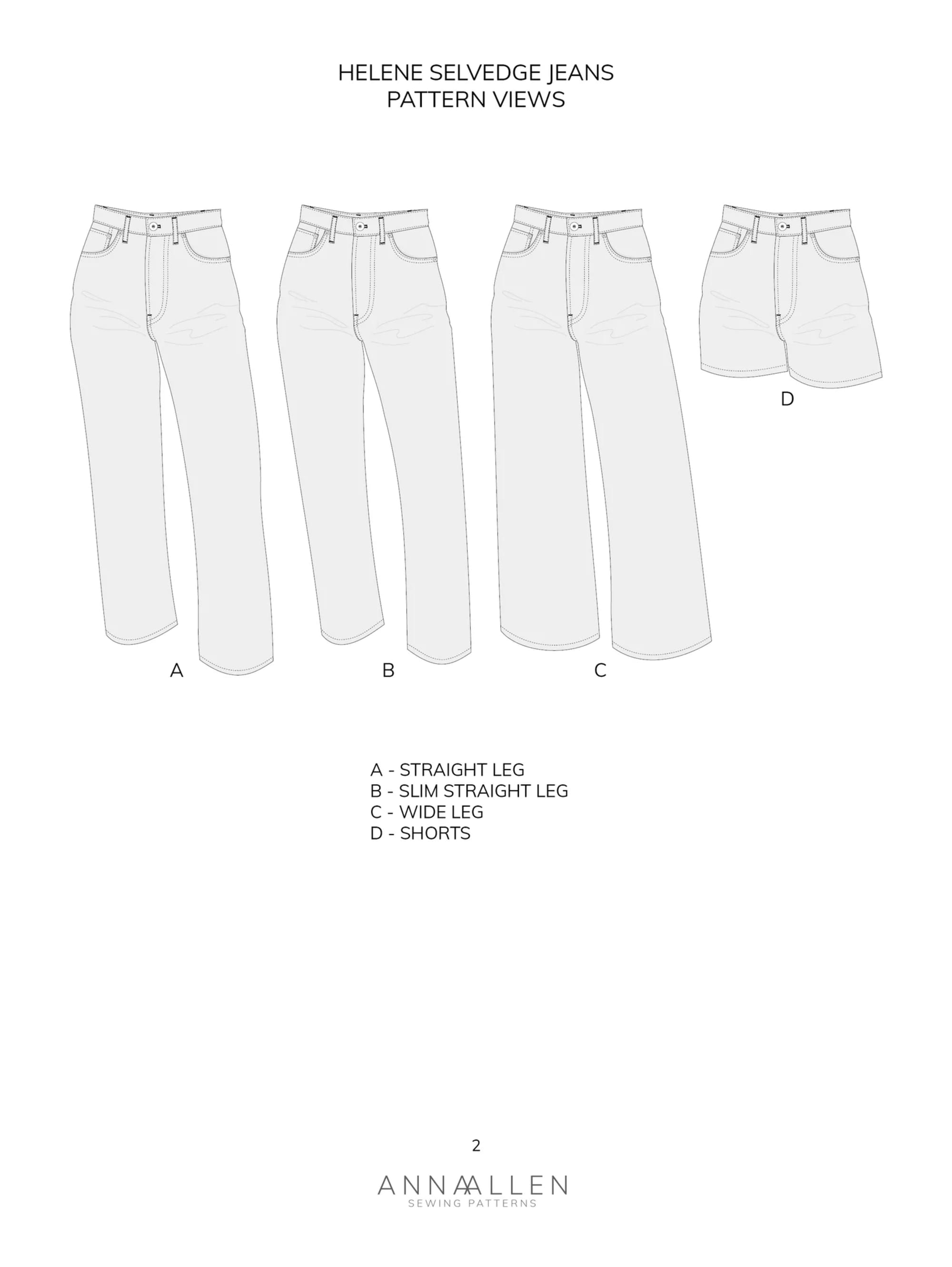Helene Selvedge Jeans