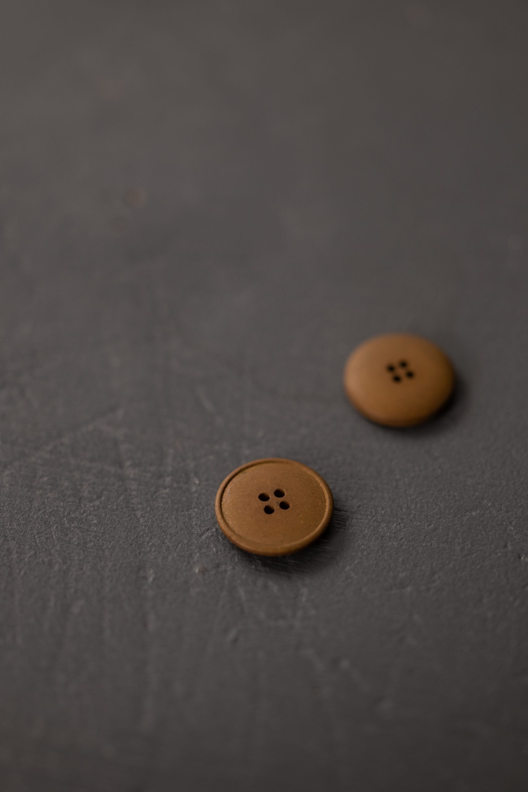 Stanley Tan Hemp Button | 20mm