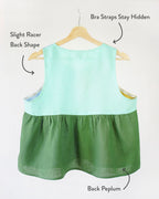 Peplum Split Tank