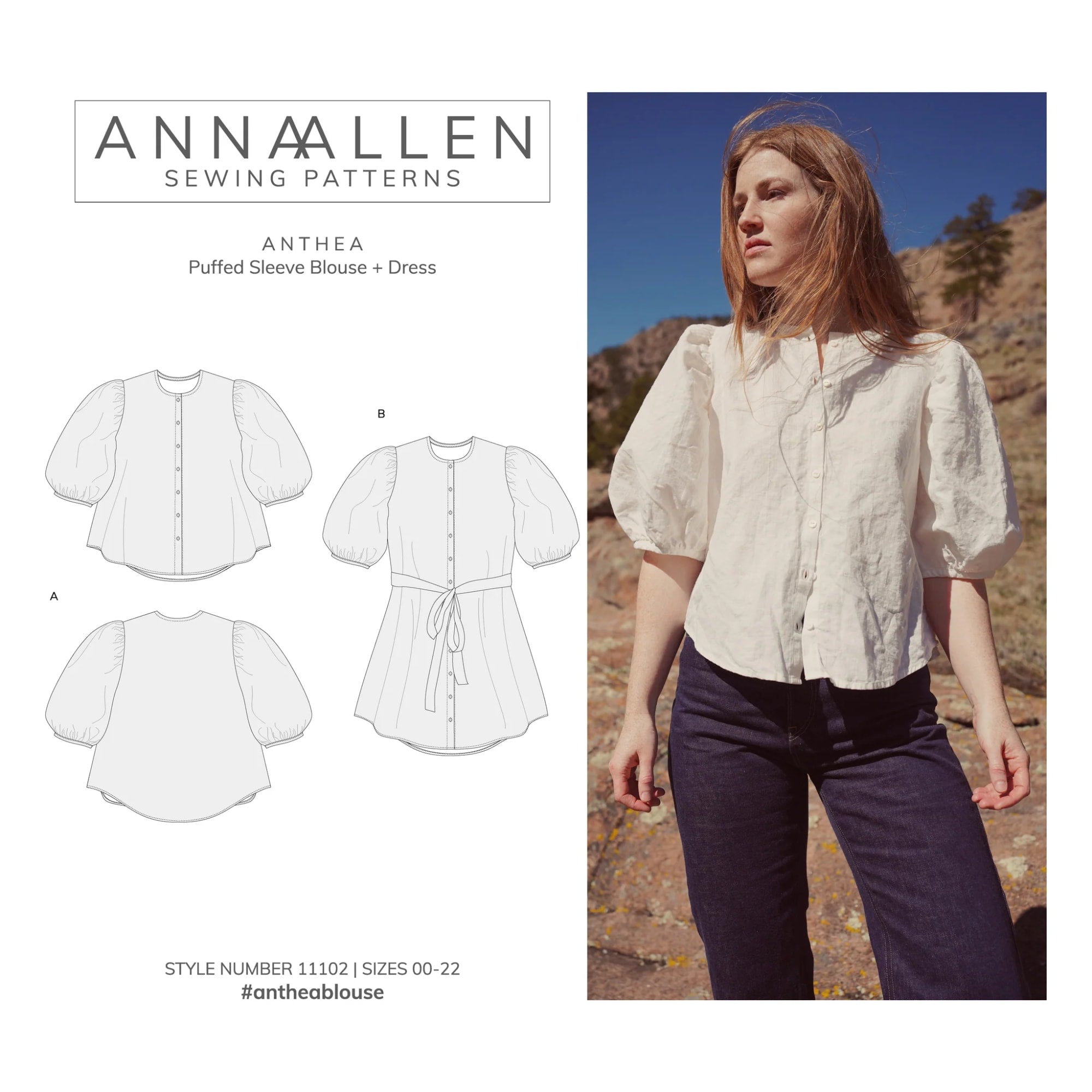 Anthea Blouse + Dress