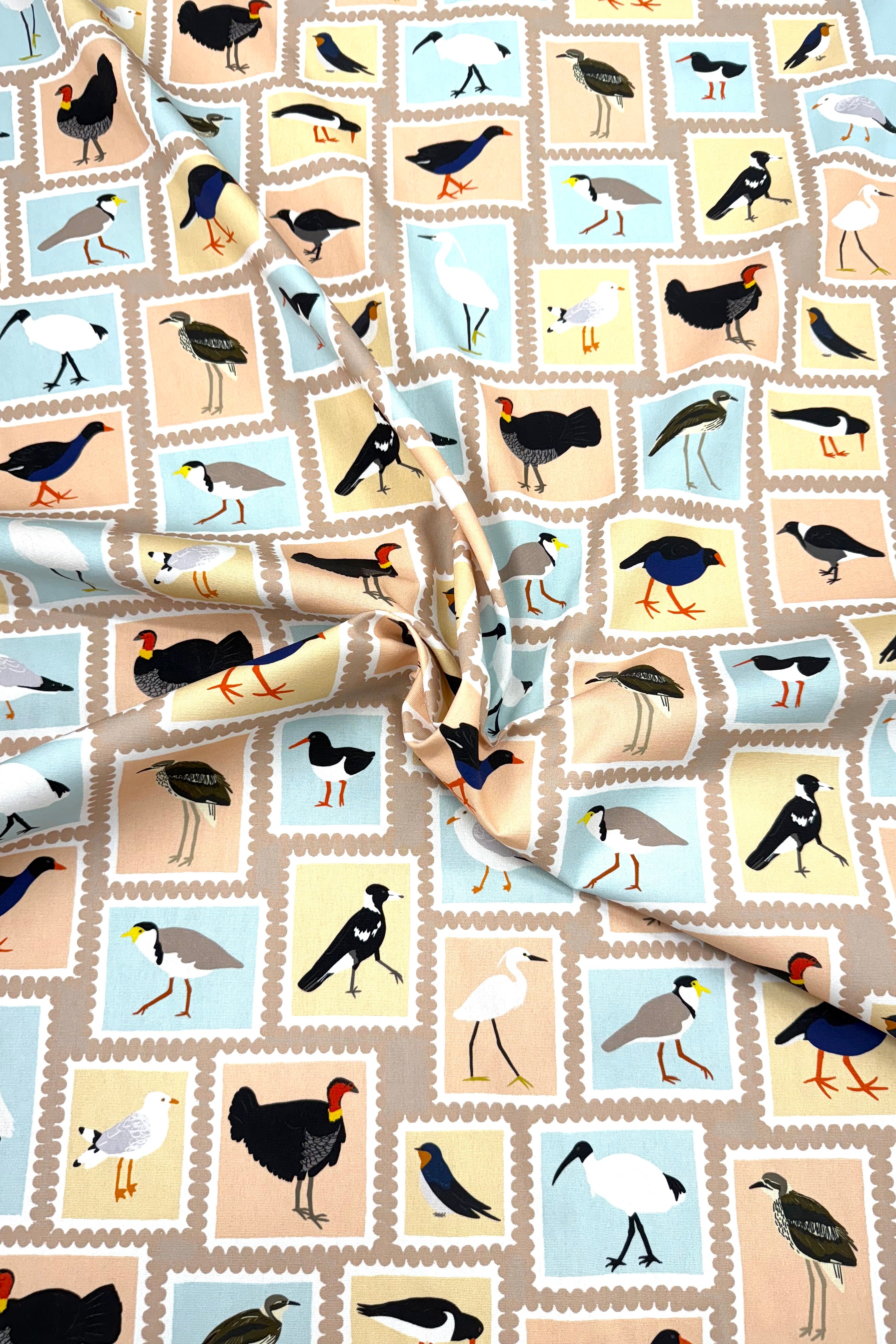 Birds of Paradise Cotton Canvas