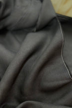 Pitch Black European Laundered Linen