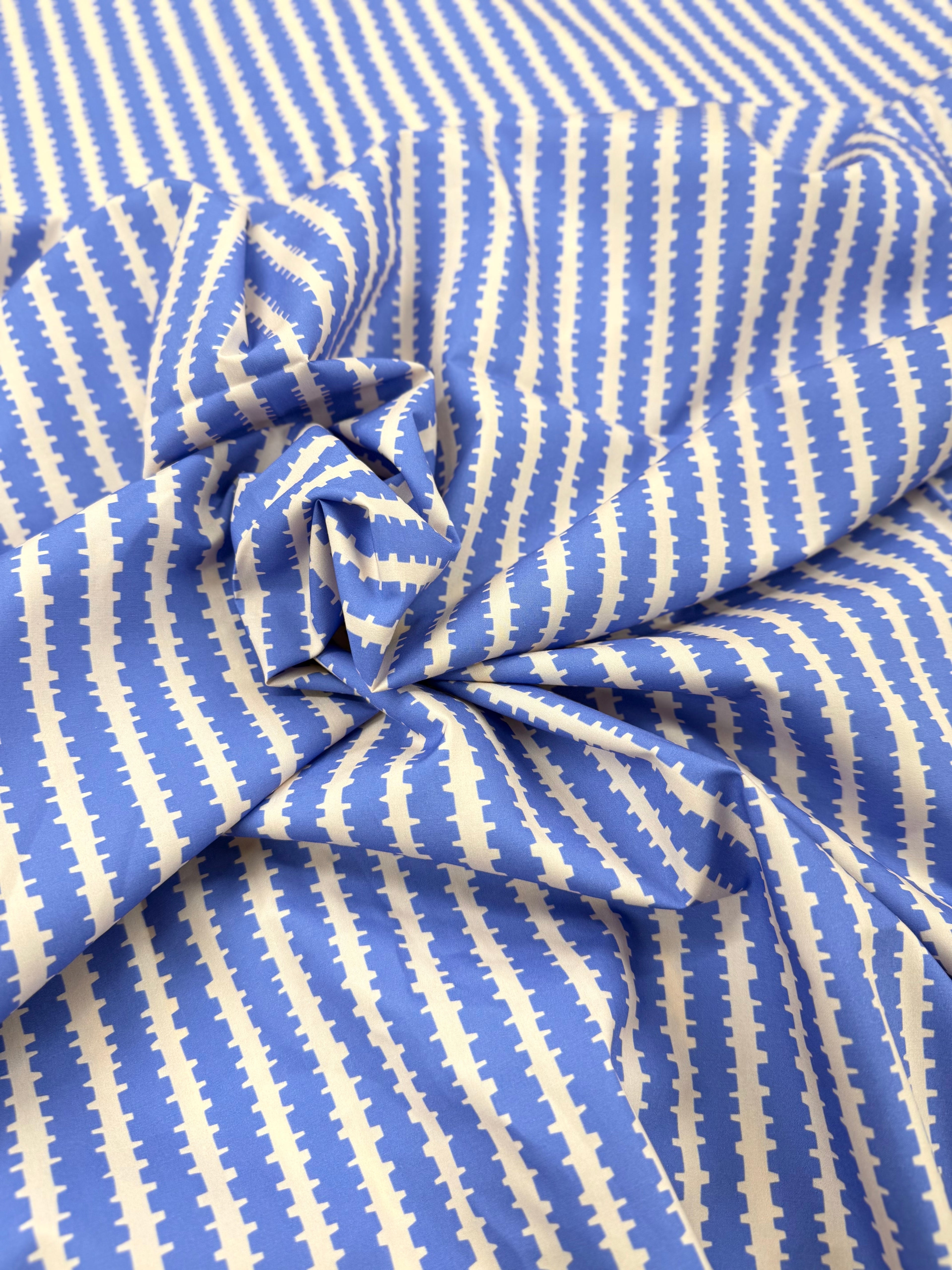 Vase Stripe Cotton Poplin