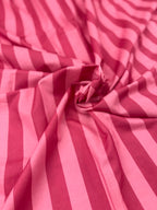 Melon Bold Stripe Cotton/Linen